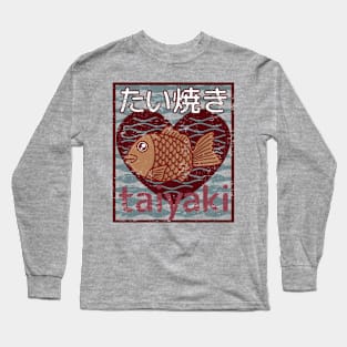 Vintage Taiyaki Long Sleeve T-Shirt